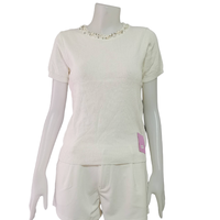 Blouse4046-สีขาว