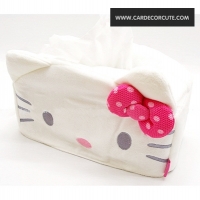 KITTY-ชุด PINK DOT หุ้มกล่องทิชชู่