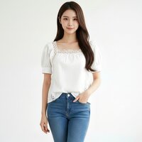 Blouse3903-White