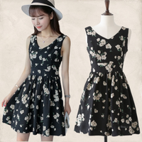 Dress4109-Size-S-สีดำ