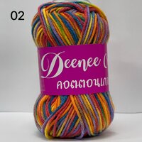 #02 : สีเหลือง-ส้ม-ฟ้า-ม่วง