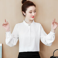 Blouse3985-สีขาว