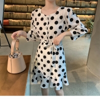 Dress4544-Size-L-สีขาว