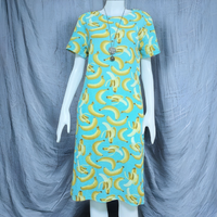 Dress3354-สีเขียว