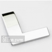 สีเงินเงา - ตัวอักษร L