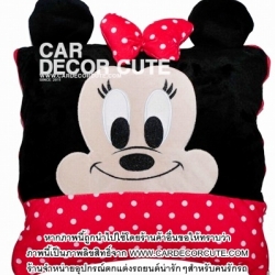 MICKEY-MINNIE- หมอนผ้าห่มขนกำมะหยี่