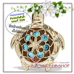Bath & Body Works / Car Fragrance Holder (Golden Turtle) *Visor Clip