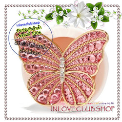 Bath & Body Works / Car Fragrance Holder (Butterfly Pink) *Visor Clip