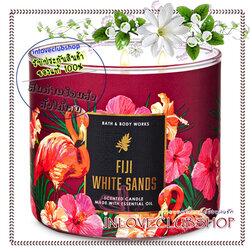 Bath & Body Works Slatkin & Co / Candle 14.5 oz. (Fiji White Sands) *หอมนุ่มละมุนกลิ่นผลไม้ผสมดอกไม้