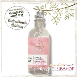 Bath & Body Works Aromatherapy / Essential Oil Mist 156 ml. (Love - Rose & Vanilla) *ขายดี