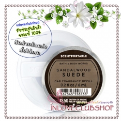 Bath & Body Works - Slatkin & Co / Scentportable Refill 6 ml. (Sandalwood Suede)