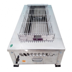 เตาย่าง สแตนเลสทั้งตัว BBQ 936 (ยาว 85 cm) รุ่นหน้าเตากว้าง