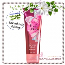 Bath & Body Works / Ultra Shea Body Cream 226 ml. (Pink Chiffon) *ขายดี