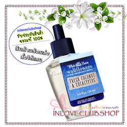 Bath & Body Works / Wallflowers Fragrance Refill 24 ml. (Fresh Coconut & Eucalyptus)