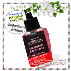 Bath & Body Works / Wallflowers Fragrance Refill 24 ml. (Strawberry Snowflakes)
