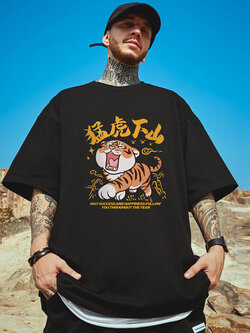 เสื้อยืดผู้ชายอ้วน S-5XL(อกเสื้อ39-51นิ้ว)