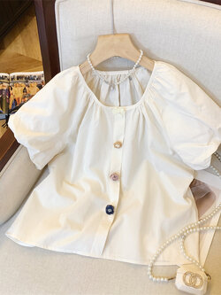 เสื้อเชิ้ตผู้หญิงใส่ทํางาน 390 บาทต่อชิ้น ฟรีค่าจัดส่ง