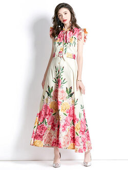 ชุดเดรสยาวสวยๆ ชุดเดรสยาวใส่สบาย ใส่ทำงาน