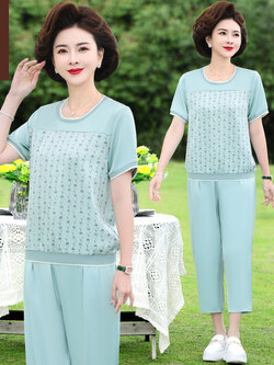 เสื้อผ้าคุณแม่วัย 60 เสื้อคนแก่ผู้หญิงวัย60