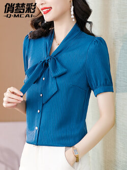 เสื้อชีฟอง เสื้อแฟชั่นสุภาพสตรีวัยผู้ใหญ่ มีไซต์ อก34นิ้ว-43นิ้ว