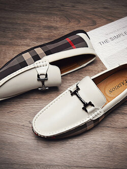 รองเท้าหนังผู้ชาย มีไซส์39-44 รองเท้าโลฟเฟอร์ชาย Slip-On Shoes