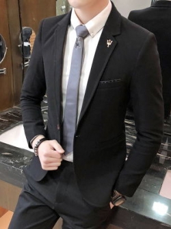 สูท Blazers ผู้ชาย เสื้อคลุมสไตล์สูท สำหรับผู้ชาย