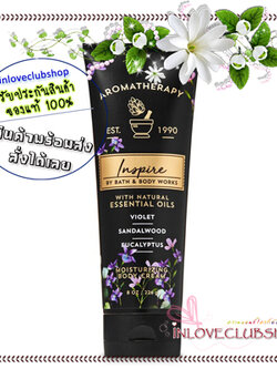 Bath & Body Works Aromatherapy / Body Cream 226 ml. (Inspire - Violet Sandalwood Eucalyptus)