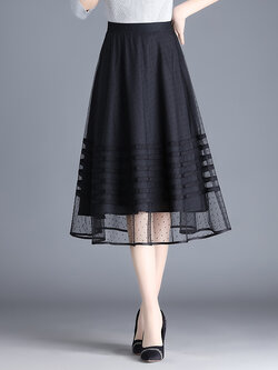 กระโปรงยาว กระโปรงยาวทรงเอ กระโปรงทำงาน