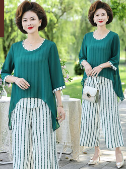 เสื้อผ้าคุณแม่วัย 60 เสื้อคนแก่ผู้หญิงวัย60