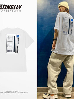 เสื้อยืดคอกลม ผู้ชาย เสื้อยืดผู้ชายเกาหลี เสื้อยืดเกาหลี แบรนด์ NELLY