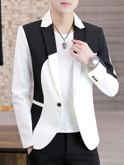 สูท Blazers ผู้ชาย เสื้อคลุมสไตล์สูท สำหรับผู้ชาย