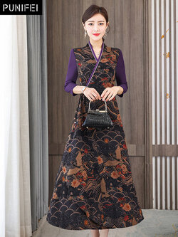 เดรสวัยผู้ใหญ่40-60ปี เดรสคุณแม่ ชุดเดรสทำงานวัยผู้ใหญ่ แบรนด์ MAMA DRESS