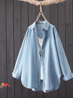 แบบเสื้อสวยๆ เสื้อผ้าฝ้ายลินิน เสื้อเชิ้ตผ้าลินิน