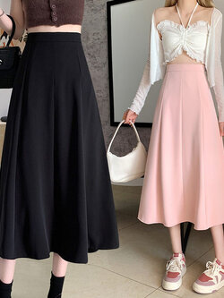 กระโปรงยาว กระโปรงยาวทรงเอ กระโปรงทำงาน