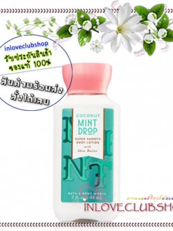 Bath & Body Works / Travel Size Body Lotion 88 ml. (Coconut Mint Drop) *Limited Edition