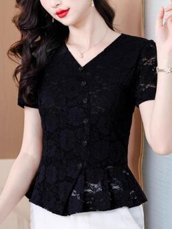 เสื้อสีดำสุภาพ เรียบหรู ดูดี เหมาะกับทุกโอกาส | เสื้อผู้หญิงสุภาพ