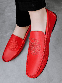 รองเท้าหนังผู้ชาย มีไซส์39-44 รองเท้าโลฟเฟอร์ชาย Slip-On Shoes