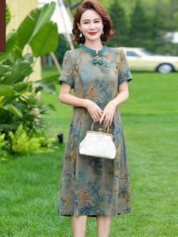 เสื้อผ้าคุณแม่วัย 60 เสื้อคนแก่ผู้หญิงวัย60