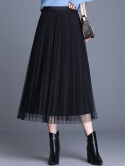 กระโปรงยาว กระโปรงยาวทรงเอ กระโปรงทำงาน