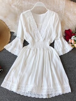 เดรส แซกสวยๆ ชุดเดรสชุดแฟชั่น ชุดแซกผู้หญิง ชุดกระโปรง ชุดเดรสน่ารัก BY OYAMI