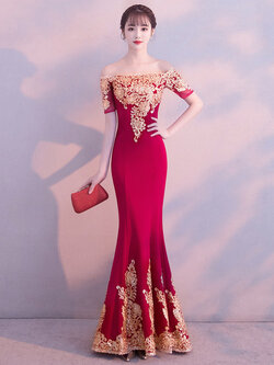 ชุดราตรี ชุดราตรีสวยหรู แบบ ทันสมัย Evening dress