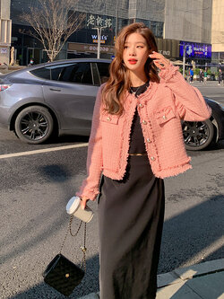 เสื้อโค้ท เสื้อโค้ทกันหนาว เสื้อโค้ทใส่เที่ยวต่างประเทศ ยี่ห้อ: Qianziqian