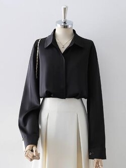 เสื้อสีดำสุภาพ เรียบหรู ดูดี เหมาะกับทุกโอกาส | เสื้อผู้หญิงสุภาพ