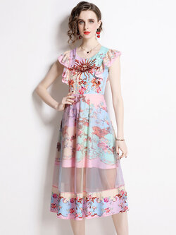 ชุดเดรสเรียบหรูดูแพง เดรสแบรนด์ DG Boutique