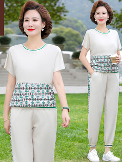 เสื้อผ้าคุณแม่วัย 60 เสื้อคนแก่ผู้หญิงวัย60