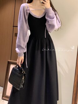 เดรสสาวอวบ มีไซส์ L-4XLอกเสื้อ 38-47 นิ้ว ใส่ได้ทั้งสาวหุ่นดีน่ารักจนถึงสาวอวบพลัสไซส์ จัดส่งฟรี! ทักแชทสั่งซื้อ