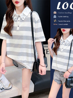 เสื้อยืดคนอ้วนแบบโอเวอร์ไซส์แบบ ulzzang fashion สนใจทักแชท