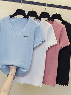 เสื้อผ้าคนอ้วน เสื้อผ้าสาวอวบ(อกเสื้อ38-50นิ้ว)