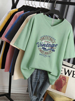 เสื้อโอเวอร์ไซส์เกาหลี เสื้อยืดพลัสไซส์ เสื้อยืดคนอ้วน เสื้อยืดโอเวอร์ไซส์ผู้หญิง