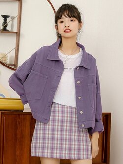 แจ็กเก็ตวัยรุ่น เสื้อคลุมแจ็คเก็ตผู้หญิง เสื้อแจ็คเก็ตกันหนาว